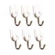 thumbnail image 4 of Cateissary Pack of 6 Bathroom Storage Hangers Removable Household Wall Holder Self-adhesive Hooks Organizer Plastic Organization Type2 NO2, 4 of 5