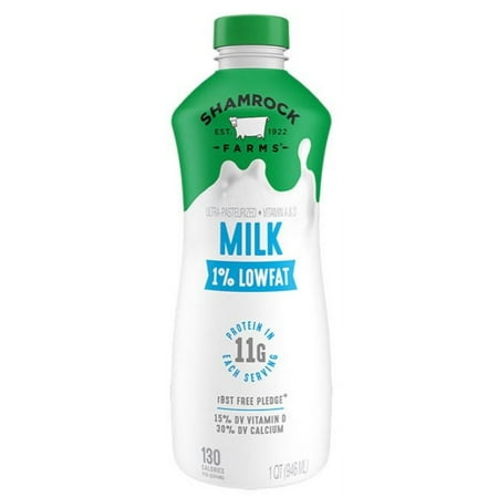 Shamrock Farms 2% Reduced Fat Milk, 1 qt
