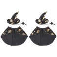 thumbnail image 1 of Conjunto de 2 capas de bruja con estampado de Halloween, ropa para mascotas, sombrero para perro y gato, joyería espeluznante, 1 of 5