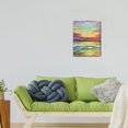 thumbnail image 2 of Sunset & Sunrise Ocean View - 12x16 inch Abstract Wall Art for the Bathroom and Coastal Home Décor, 2 of 7