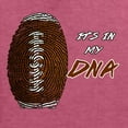 thumbnail image 6 of Wild Bobby Football Fingerprint It's in My DNA Sports Unisex Hoodie Sweatshirt, 6 of 6