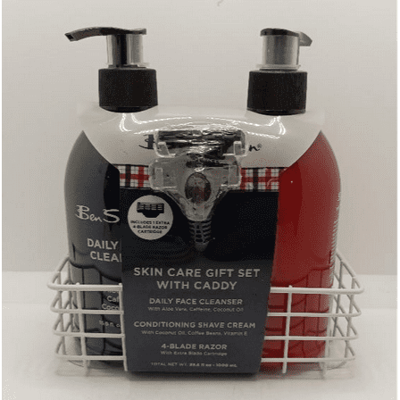 Ben Sherman Skin Care Gift Set with Caddy