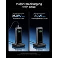 thumbnail image 5 of Anker Prime Power Bank and Charging Base, 26,250mAh 300W Max Portable Charger with Base for 6 Devices, Two-Way Charging, TSA-Approved, App Control, compatible for MacBook, iPhone 17 Series, and More, 5 of 5