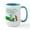 White/Blue Inside, variant on CafePress - Goldendoodle Large Mug - 15 oz Ceramic Large White Novelty Mug