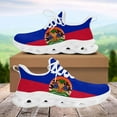 thumbnail image 1 of Zapatos para mujer, clásicos, con bandera nacional de Haití, zapatillas informales para correr, calzado transpirable, zapatos personalizados para hombres, 1 of 6