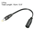 thumbnail image 3 of Uxcell Tip Adapter Connectors Converter 5.5x2.1mm to 4.8x1.7mm 1A 15cm DC Power Connect 3pack, 3 of 3