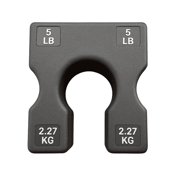 5 lb Weight Stack Add On – 5 Pound Weight Stack Adapter Plates for Home Gym, Exercise Machine Attachment – Fits Block Weights, Weight Machines, Dumbbells, Racks and More
