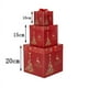 thumbnail image 2 of Caja de regalo decorativa navideña | Caja de regalo apilable | Decoración navideña para escaparates, árboles, repisas y decoración del hogar, 2 of 2