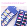 thumbnail image 3 of 100PCS Fake Nails Tips Clear Acrylic Nail Tips Full Cover False Nail Artificial Nails Coffin, 3 of 8