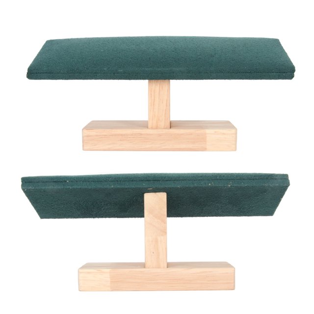 T Bar Showcase, Watch Display Stand Soft Plush Fabric Reinforced Base For Household