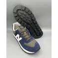thumbnail image 1 of Men's New Balance 574 Navy Green Sneakers Casual Athletic Shoes ML574DZN, 1 of 6