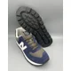 thumbnail image 1 of Men's New Balance 574 Navy Green Sneakers Casual Athletic Shoes ML574DZN, 1 of 6