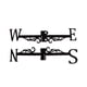 thumbnail image 4 of Wosthever Buck Shape Weathervane Farmhouse Weather Vane Direction Wind Indicator Jardín y Patio, 4 of 6