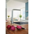 thumbnail image 2 of Grohe Zedra 33893002 Single-Handle Pull-Out Kitchen Faucet Dual Spray 1.75 GPM in Grohe Chrome, 2 of 4