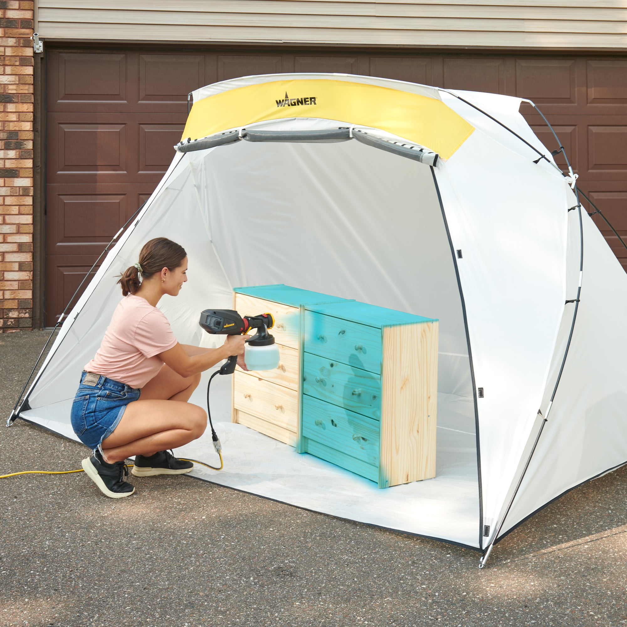 Sewinfla Spray shelter Portable Paint Booth Tent for DIY M Spray Painting  Easy
