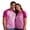 Hot Pink, variant on Striped Graphic Casual T-Shirt, Lightweight Crewneck Tee for Couples & Unisex – Summer Gym Workout Top