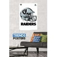 thumbnail image 2 of NFL Las Vegas Raiders - Drip Helmet 20 Wall Poster, 22.375" x 34", 2 of 3