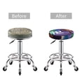 thumbnail image 6 of Lsque inside out 2 Round Bar chair cushion covers Velvet Fabric Premium Comfort Protects from Scratches and Stains for 14-17 Inch Chair- 12 inch, 6 of 7