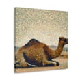 thumbnail image 2 of Desert Camel Pointillism - Canvas, 2 of 10