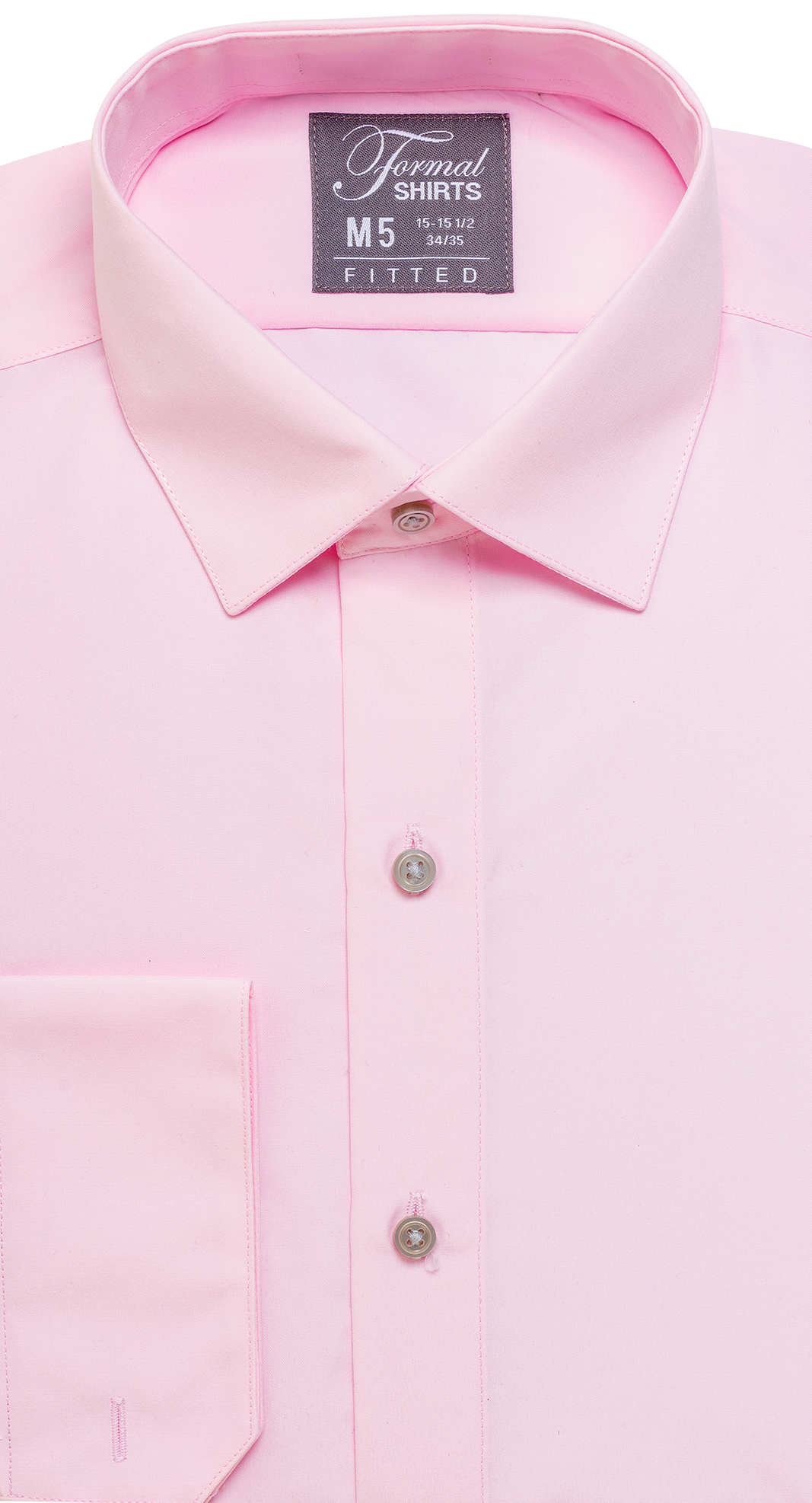 Men’s Fitted Spread Collar Dress Shirt Style Jesse