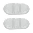 thumbnail image 3 of 2Pcs Gel Ice Pack Reusable Hot Cold Compress Discomfort Relief Ice Pack for Home Outdoor White, 3 of 6