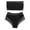 Black, variant on NARHBRG Fishnet Hollow Out Strapless Bandeau Bikini Swimsuit Sets, 2-Piece Set