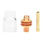 thumbnail image 1 of Kit de copa de vidrio Bling Bling con pinza para lente de gas de antorcha de soldadura TIG-9/20, 1 of 8