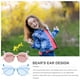 thumbnail image 5 of 2 unids niños gafas de sol creativo oso ojo sombras de marco redondo regalo de gafas, 5 of 5