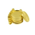 thumbnail image 4 of Base de Bandeja de bisel Redondo Zulema en blanco de 2x10 piezas para Colgante de cabujón Dorado de 25 mm, 4 of 8