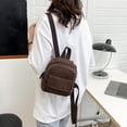 thumbnail image 6 of XIMIN Women Small Backpack Purse Corduroy Kawaii Mini Backpack Purse Fashion Corduroy Casual Backpack Aesthetic Travel Shopping Walking Backpack Purse, 6 of 9