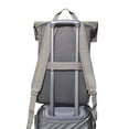 thumbnail image 4 of Paquete 4 piezas Mochila con solapa ajustable para laptop gris 38 x 49 x 12, 4 of 6