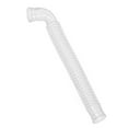 thumbnail image 1 of Washing Machine Drain Hose, 15mm ID 165mm Length Elbow Corrugated Pipe White, 1 of 9