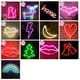 thumbnail image 2 of Lámpara LED decorativa en forma de árbol navideño rosa con diseño de renos y corazones - Incluye baterías y conexión USB para decoración de hogar, bares y fiestas, 2 of 5