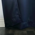 thumbnail image 3 of Sun Zero Conrad Extra-Wide Blackout Sliding Patio Door Curtain Panel, Navy, 100X84, 100"X84", Navy Blue, 3 of 6