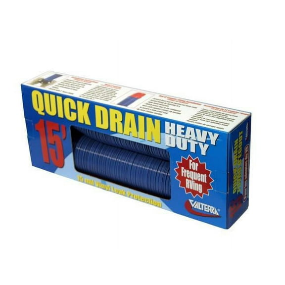 Valterra Products LLC D04-0057 QUICK DRAIN HOSE, HD, 15 / EA