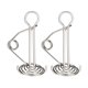 thumbnail image 1 of Hebilla para tienda de campaña con inserción de huecos, juego de hebillas de cuerda de pulpo de aleación de aluminio anticorrosión para acampar al aire libre, accesorios de senderismo, 10 Ud, 1 of 5