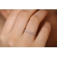 thumbnail image 4 of Stackable Wedding Band Promise Ring Engagement Wedding Band 0.25 Carat, 4 of 8