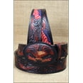 thumbnail image 3 of 26-46 AMERICAN HERITAGE EAGLE CRAFT BLACK LEATHER MEN BELT 1-1/2 WIDE, 3 of 6