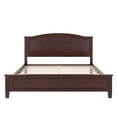 thumbnail image 5 of Euroco Wood Full Size Platform Bed, Espresso, 5 of 10