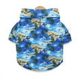 thumbnail image 4 of Pet Summer Printed Shirt, Dog Thin Short Sleeves Dog Shirt Clothes Summer Vest Costume Beach Pattern, XS/S/M/L/XL, 4 of 15