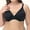 Black, variant on TAGOLD Womens Plus Size Bra,Summer Casual Bras for Womens,Womens Wireless Bras,Women's Plus Size Seamless Push Up Sports Bra Comfortable Breathable Base Tops Underwear