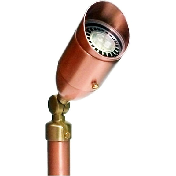 P.M. LIGHTING CS937-LED Professional Series Copper Bullet Spot Light
