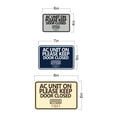 thumbnail image 4 of Classic Framed AC Unit On Please Keep Door Closed Sign (Navy Blue / White) - Medium, 4 of 4