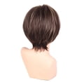 thumbnail image 4 of Pelucas de Cabello de exterior exterior exterior Natural Corto para Mujeres Y ñas Resistentes Al Calor con para de Diario Ma shamjiam Pelucas de cabello humano para mujer, 4 of 8