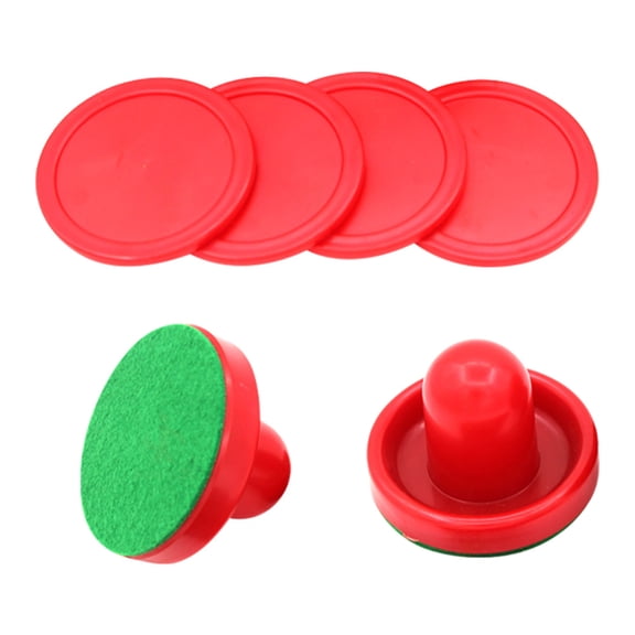 UPOUART 1 Set Air Hockey with Paddles Family Fun Accessories for Carnivals