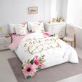 thumbnail image 3 of Manfei Retro Flower 7-Piece Twin Bedding Set,Rustic Floral,Girls Magic Wand,Microfiber, 3 of 8