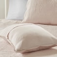 thumbnail image 4 of 3 Piece Reversible Scalloped Edge Quilt Set Blush Full/Queen, 4 of 10