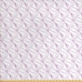 thumbnail image 1 of Bird of Paradise Sofa Upholstery Fabric by the Yard, Continuous Simplistic Exotic Pattern with Outline Tropical Flower, Decorative Fabric for DIY Home Accents, 5 Yards, Pale Purple White by Ambesonne, 1 of 2