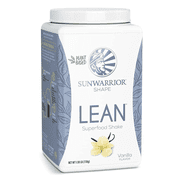 Sunwarrior Lean Vegan Vanilla Protein Powder | Plant-Based Superfood Shake, Vanilla, 720g