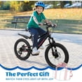 thumbnail image 6 of Ambifirner BMX Bike, 16 20 inch Bicycle with Hi-Ten Carbon Steel Frame, V Brake and Rear Holding Brake, Single Speed Design for Beginner to Advanced Riders, 6 of 9